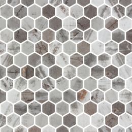 Vetro Floor 1" Hex Denver