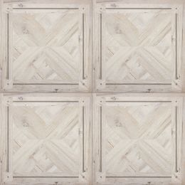 Wood Inlay 24x24 Intarsio Avorio