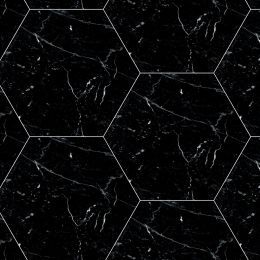 Belle Epoque 9x11 Hex Terni Negro