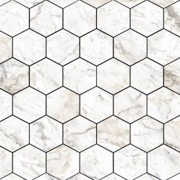Artistry 3" Hexagon Mosaic Matte Supernova Venato