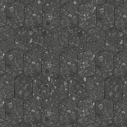 Boulevard 3x4.5 Long Hex Liquorice Mix