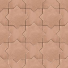 Casablanca 7x7 Star Terracotta