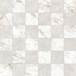Charm Checker Mosaic Bianco/Supernova