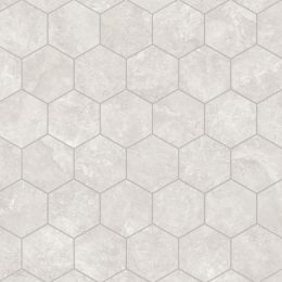 Charm 3" Hexagon Mosaic Bianco