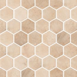 Ember 2 Inch Hexagon Cinnamon