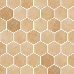 Ember 2 Inch Hexagon Terracotta