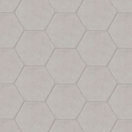 Silhouette 6x7 Hexagon Greige Matte