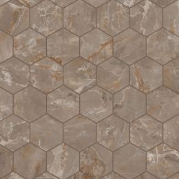 Mineral Hex Mosaic Taupe