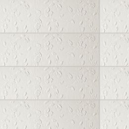 Textura 12X36 Flower White