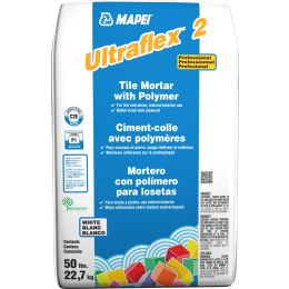 Ultraflex 2 White - Mortar 50 Lb Bag